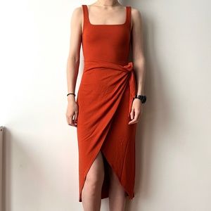 Aritzia Wilfred Saturn Midi Dress